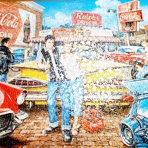 Master Pieces Jigsaw Puzzle Coca Cola Drive Through 1000 Pieces Complete